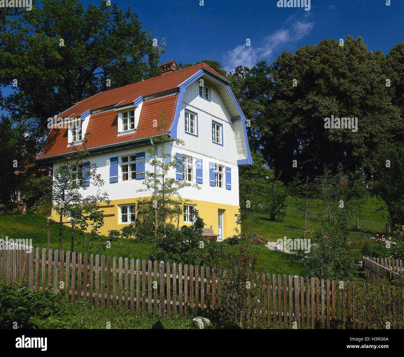 Germany Werdenfels Murnau Munterhaus Bavaria Upper Bavaria