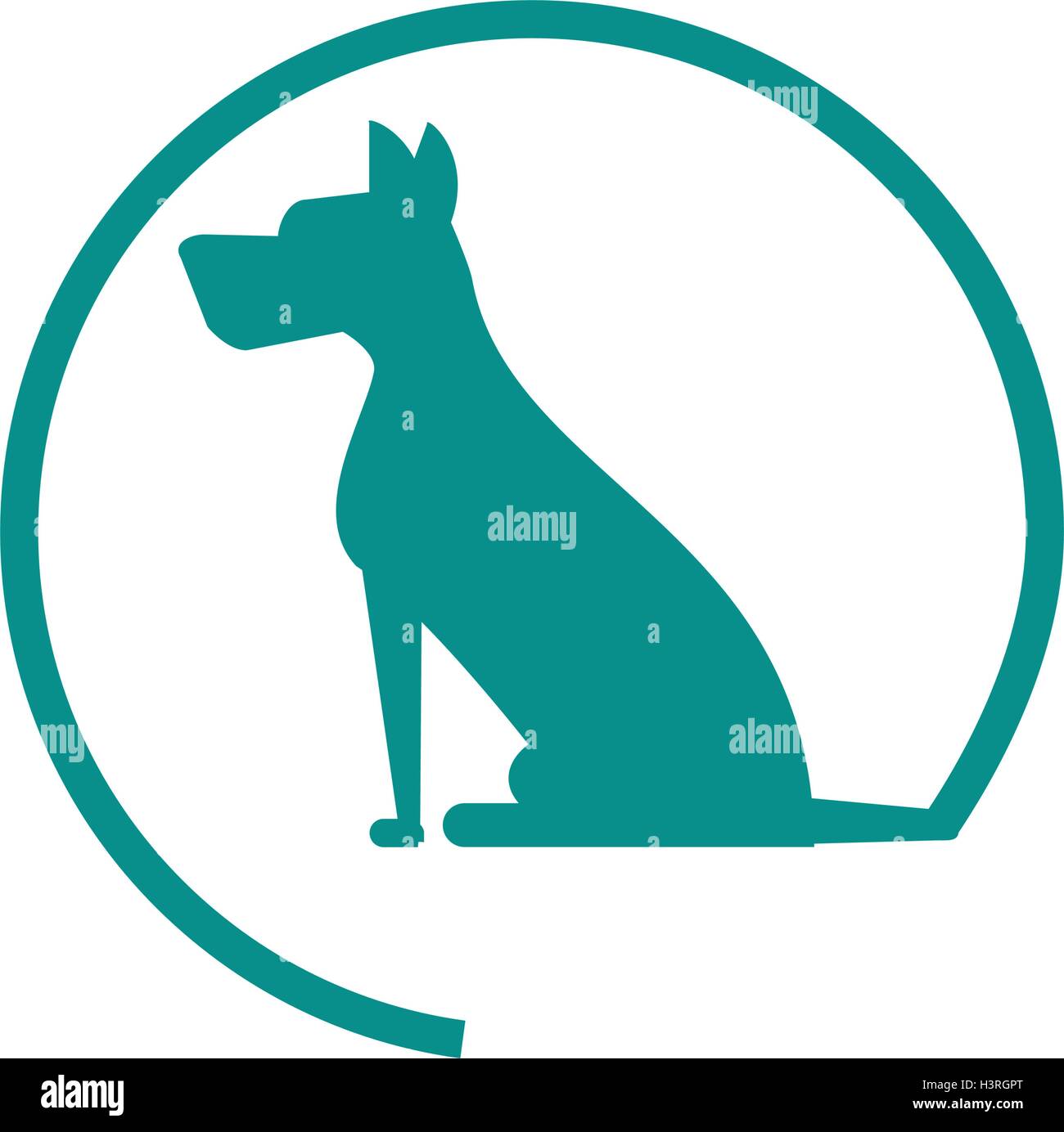 Isolated dog pet design Stock Vector Image & Art - Alamy
