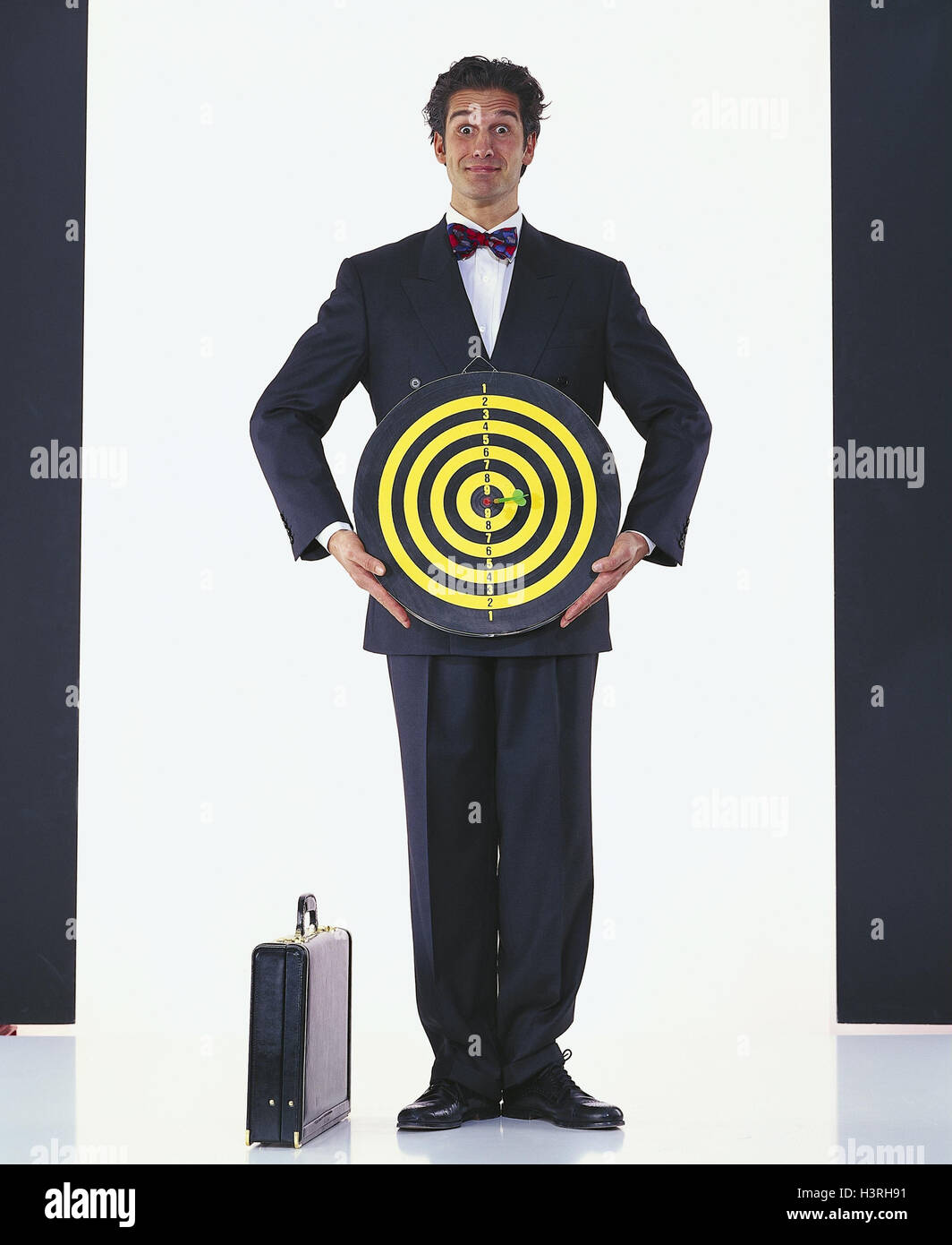 Manager, target, briefcase mb 285 A8 Stock Photo Alamy