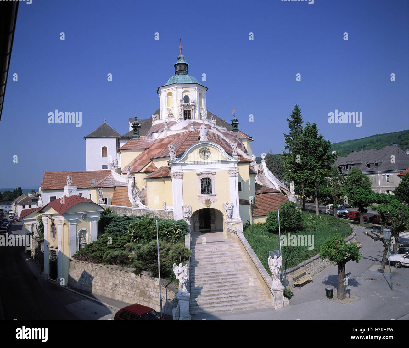 Austria, Burgenland, Eisenstadt, mountain church, church, structure, place of interest Stock Photo