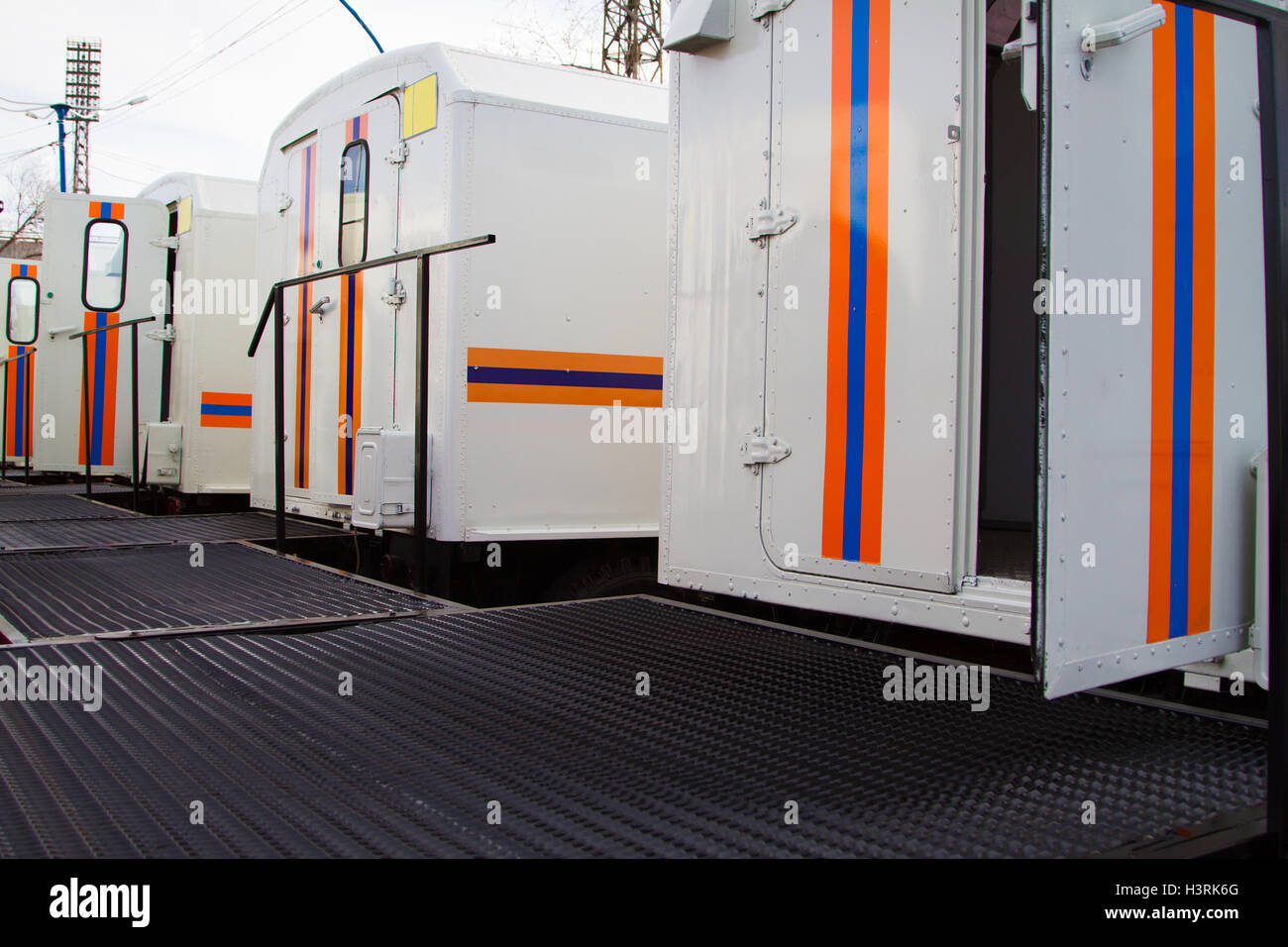 Side panel of fire truck Stock Image Stock Photo Alamy