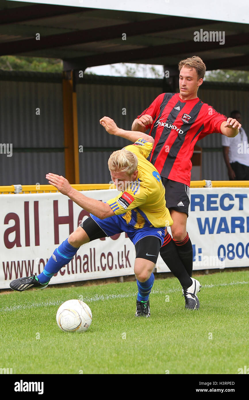 Romford vs Saffron Walden Town PreSeason Friendly Football Match at