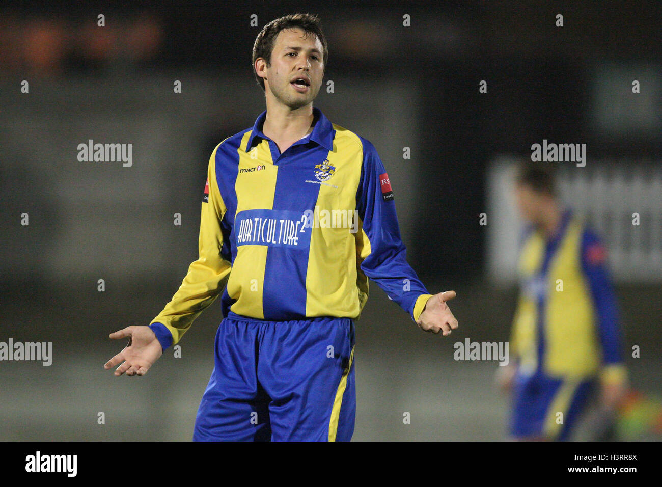Ben Turner of Romford - Romford vs Waltham Abbey - Ryman League Division  One North Football at Mill Field, Aveley FC - 05/04/11 Stock Photo - Alamy