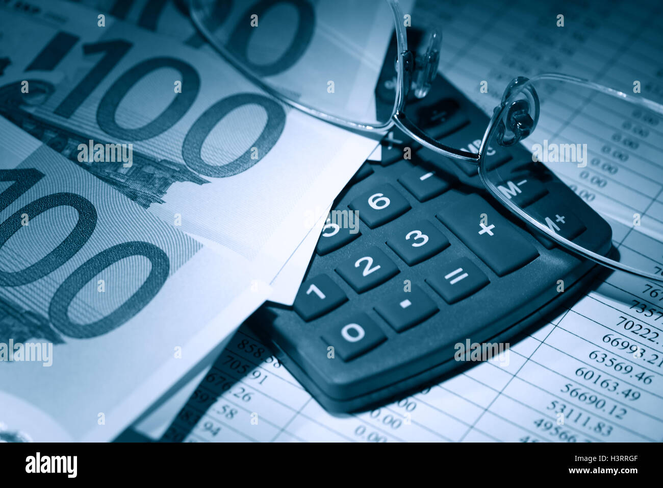 Bookkeeping Concept Stock Photo