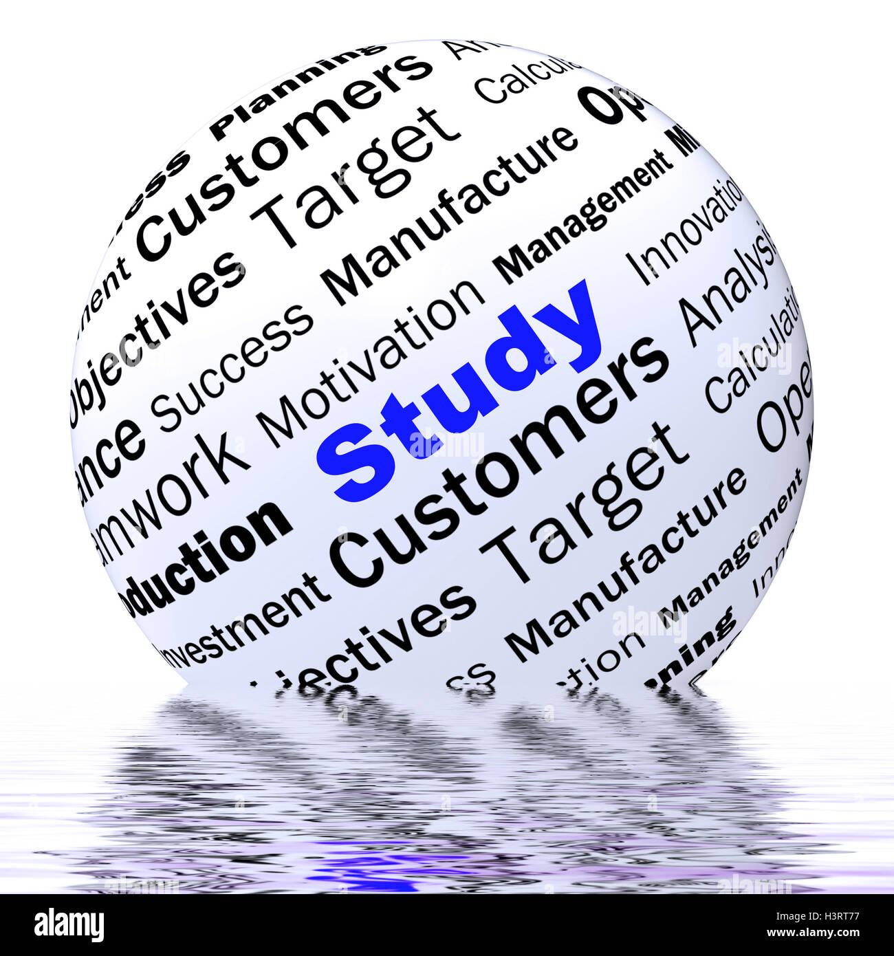 Study Sphere Definition Displays Knowledge And Wisdom Stock Photo Alamy