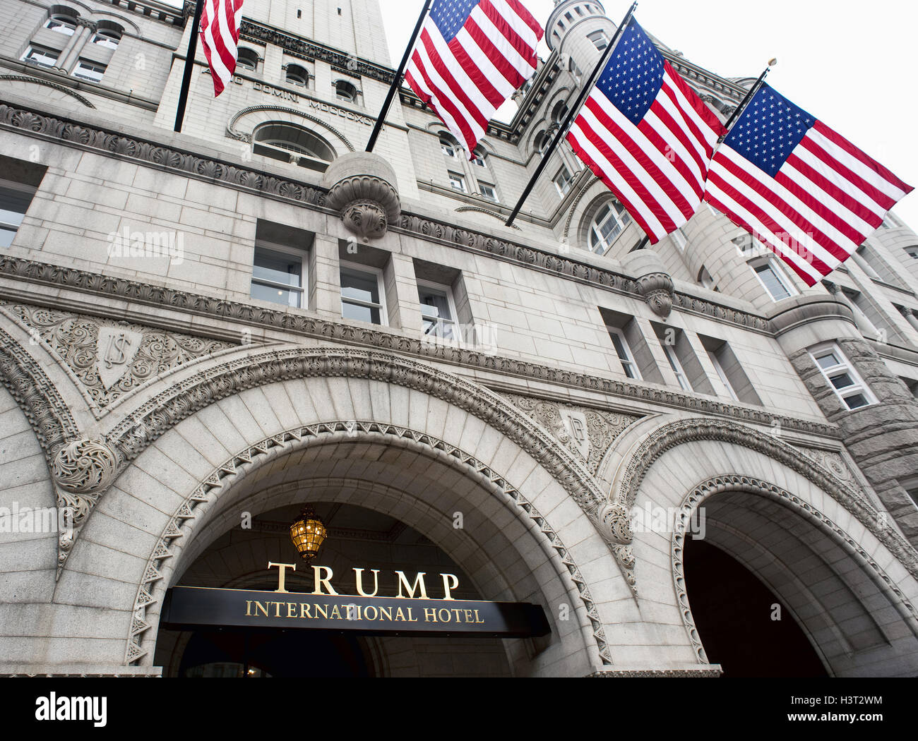 Washington, DC. Oct. 6, 2016 Donald Trump International Hotel built