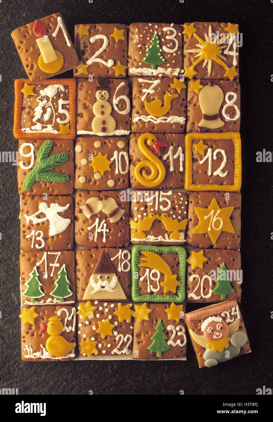 Gingerbreads, Advent calendars, product photography, Still life, Advent