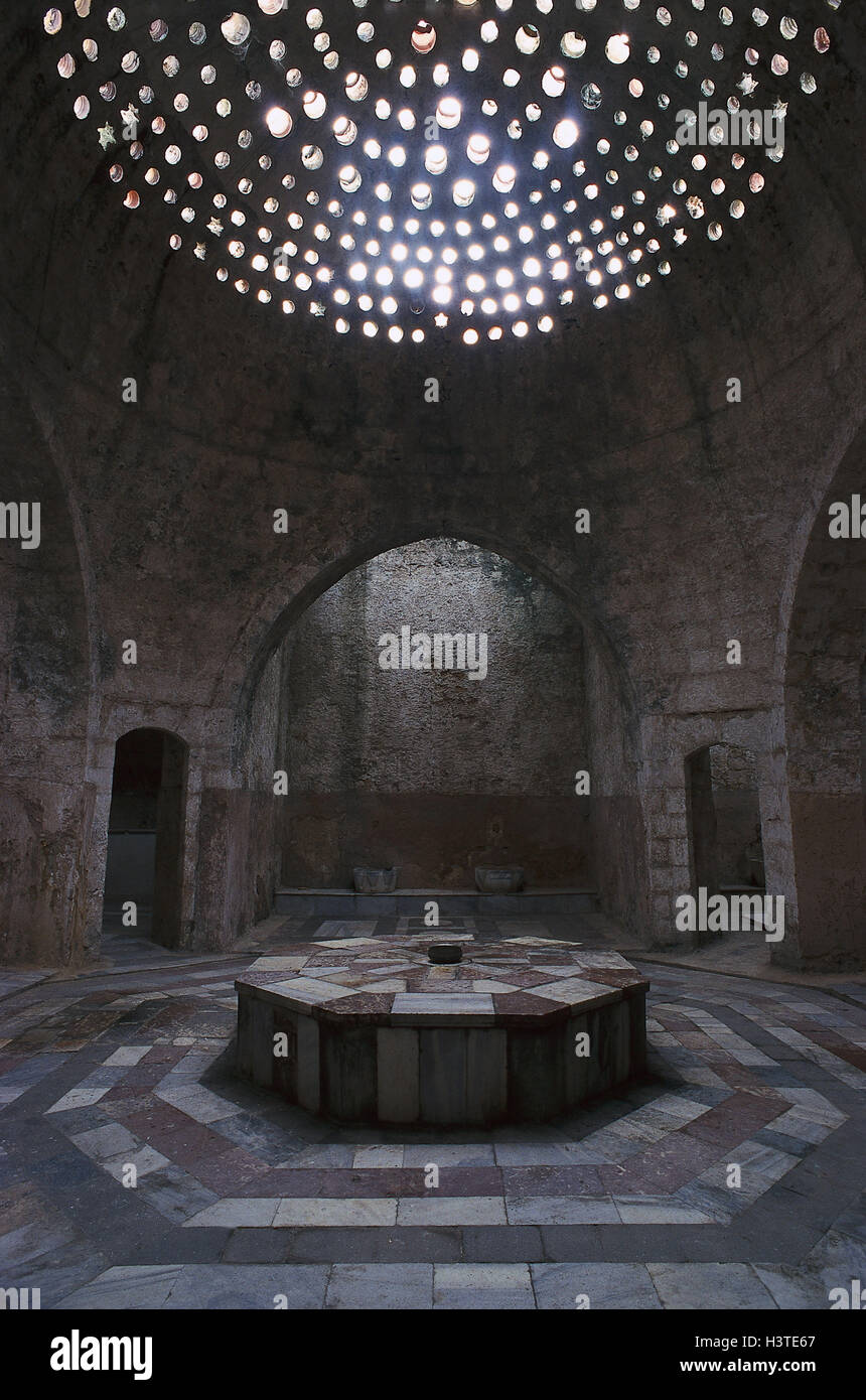 Lebanon, Tripoli, hammam alJadid, inside, the Middle East, front East