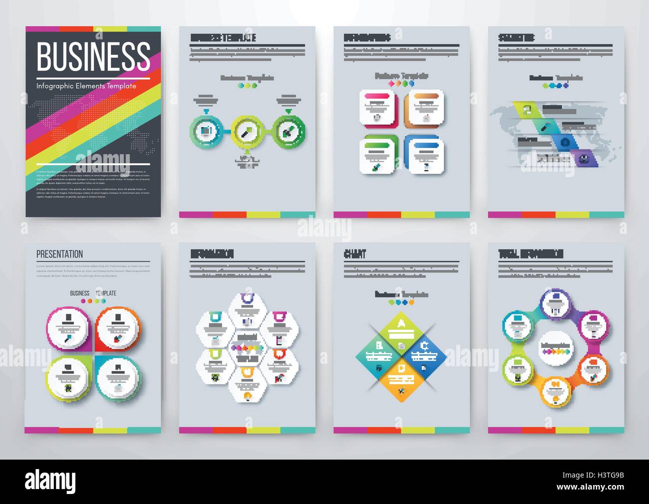 Modern infographic vector concept Stock Vector Image & Art - Alamy