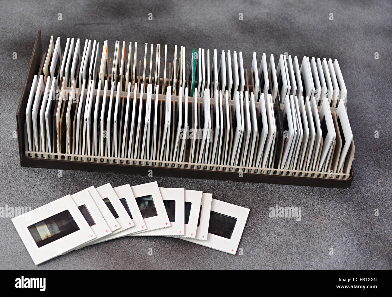 collection old slides Stock Photo Alamy