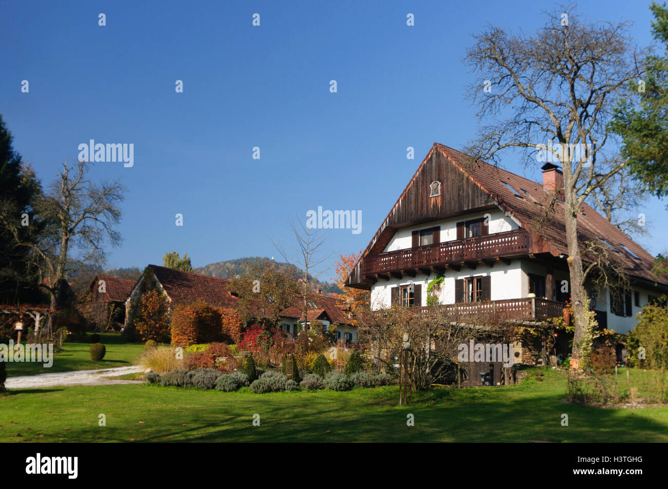 Bad Gams (Schilcherland): House in Vochera am Weinberg, Südwest-Steiermark, Steiermark, Styria, Austria Stock Photo