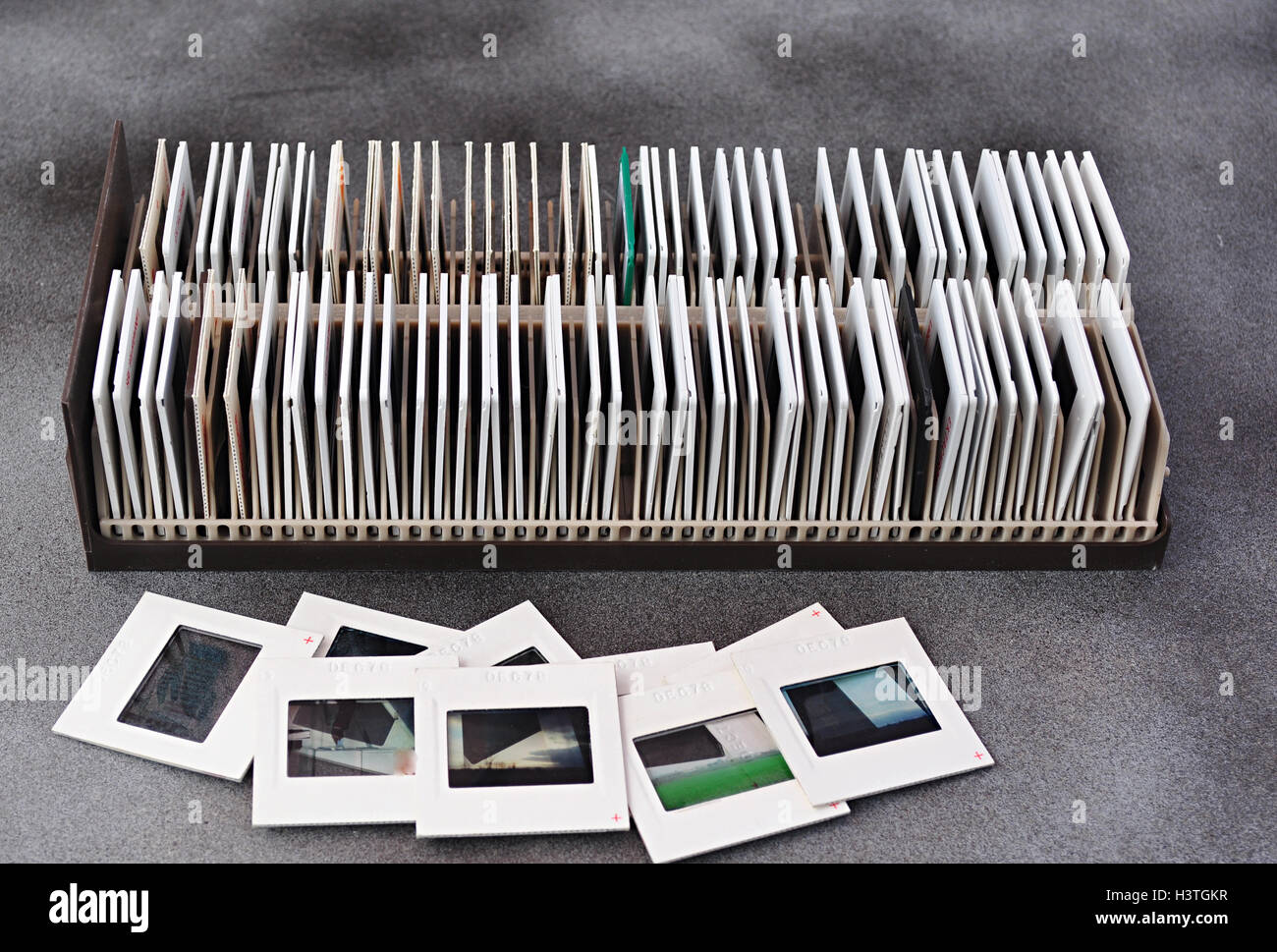collection old slides Stock Photo Alamy