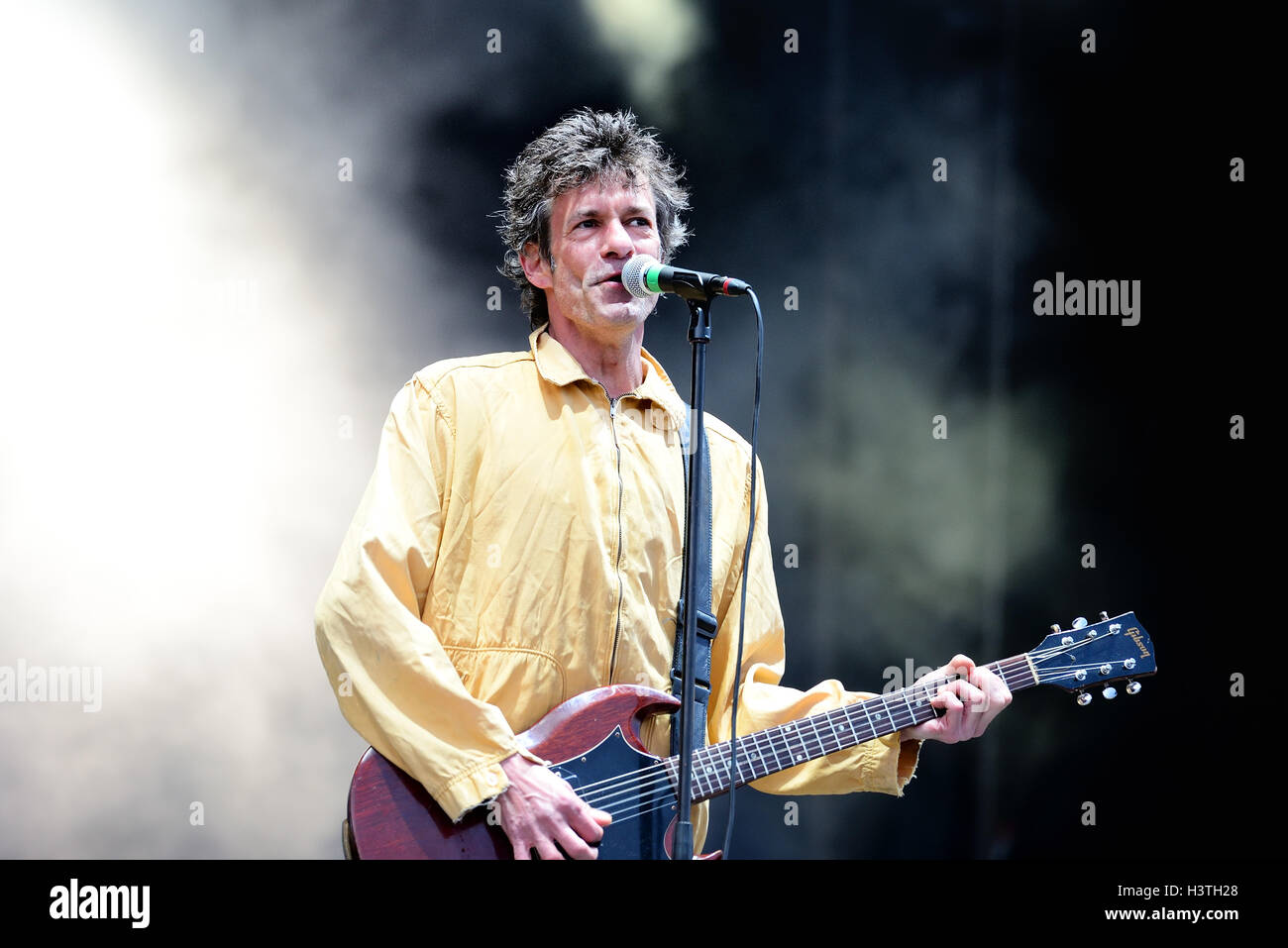 BARCELONA - MAY 28: The Replacements (legendary rock band) performs at Primavera Sound 2015 Festival. Stock Photo