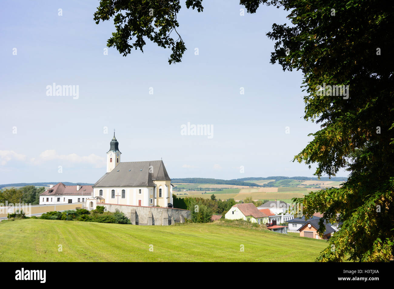 Neulengbach: church in Ollersbach, Wienerwald, Vienna Woods, Niederösterreich, Lower Austria, Austria Stock Photo