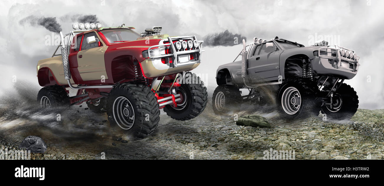 Bigfoot truck hi-res stock photography and images - Alamy