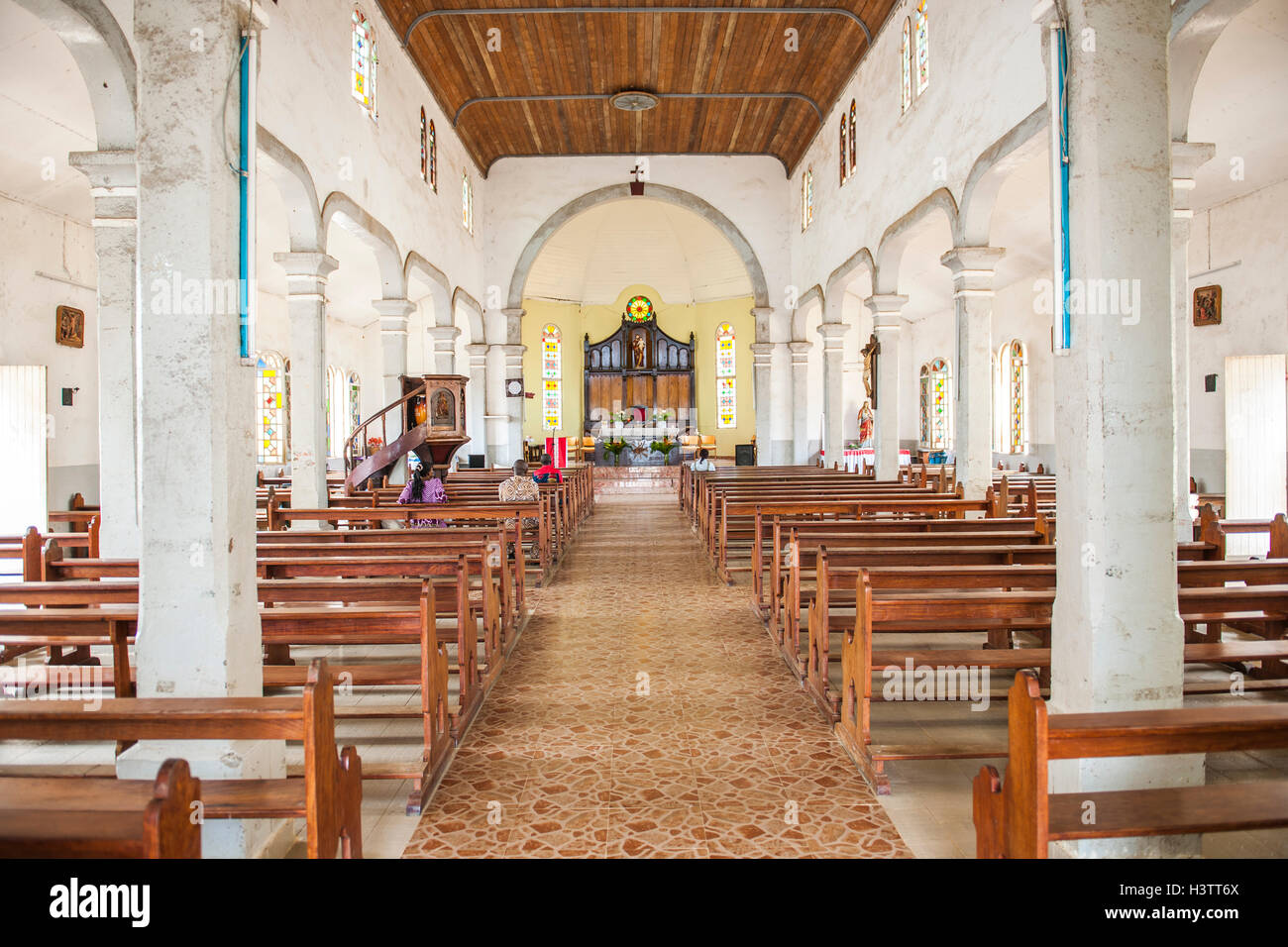 Historic Church of the Catholic Pallottines mission from the German ...