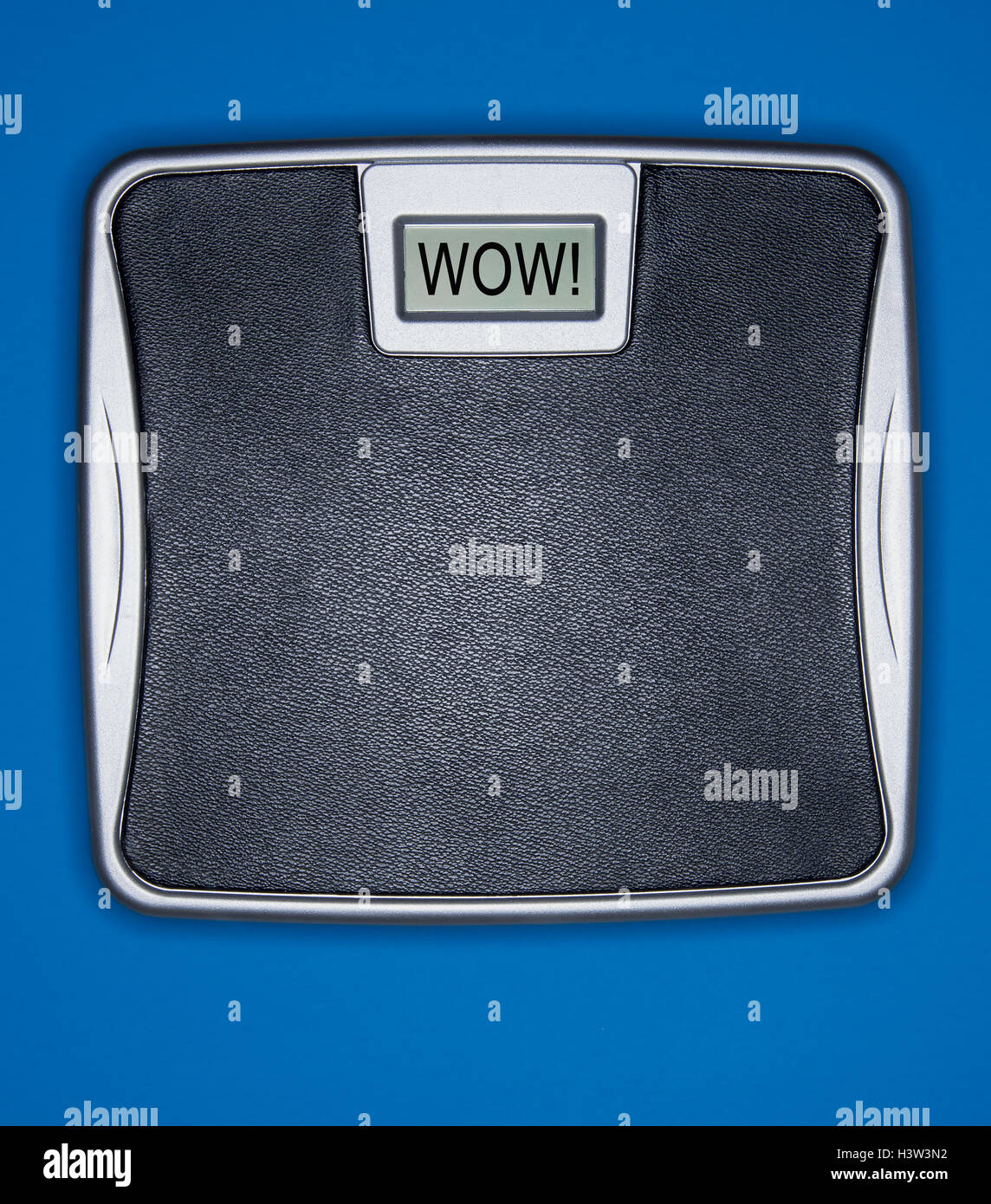 Professional weight scale for gym and doctor office Stock Photo