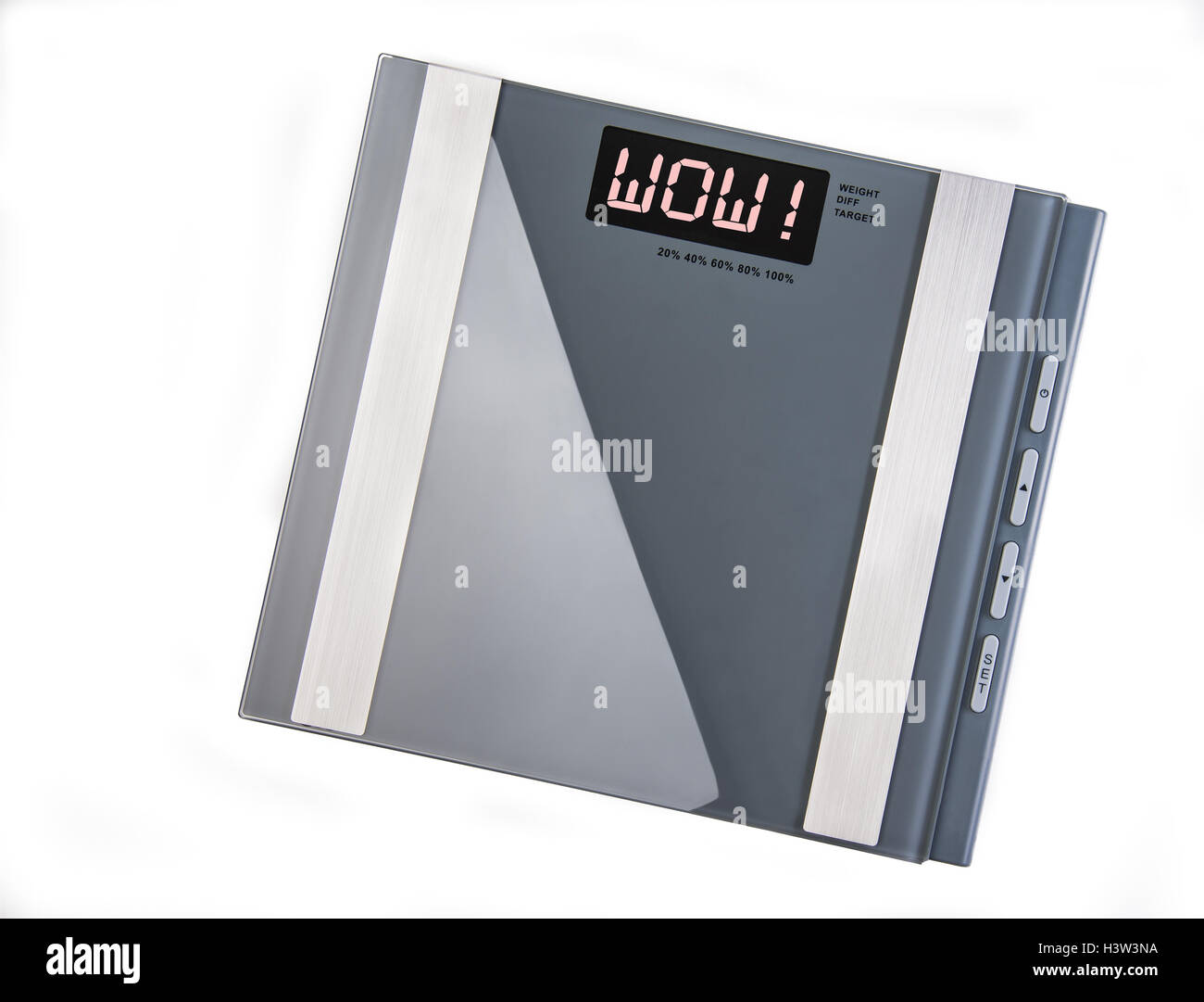 Professional weight scale for gym and doctor office Stock Photo