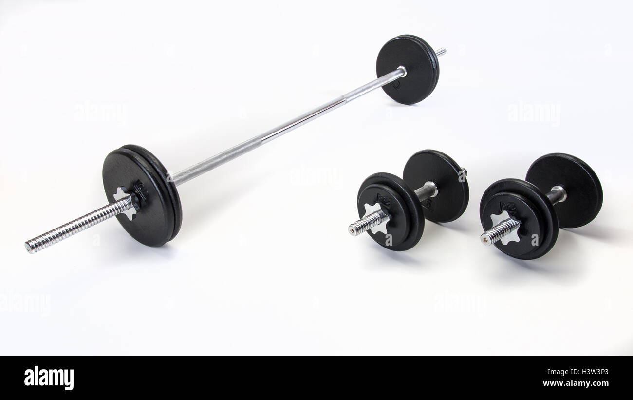 Fitness gear free weights hi res stock photography and images Alamy