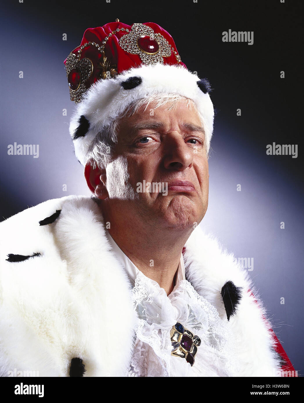 King, portrait, facial play mb 280 A5 Stock Photo