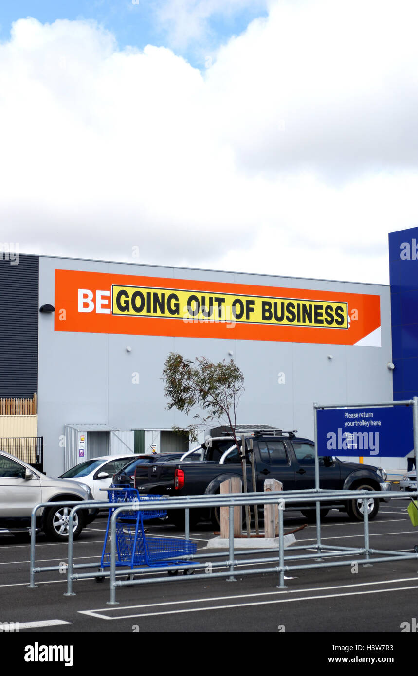 Masters Australian hardware store closing, going out of business