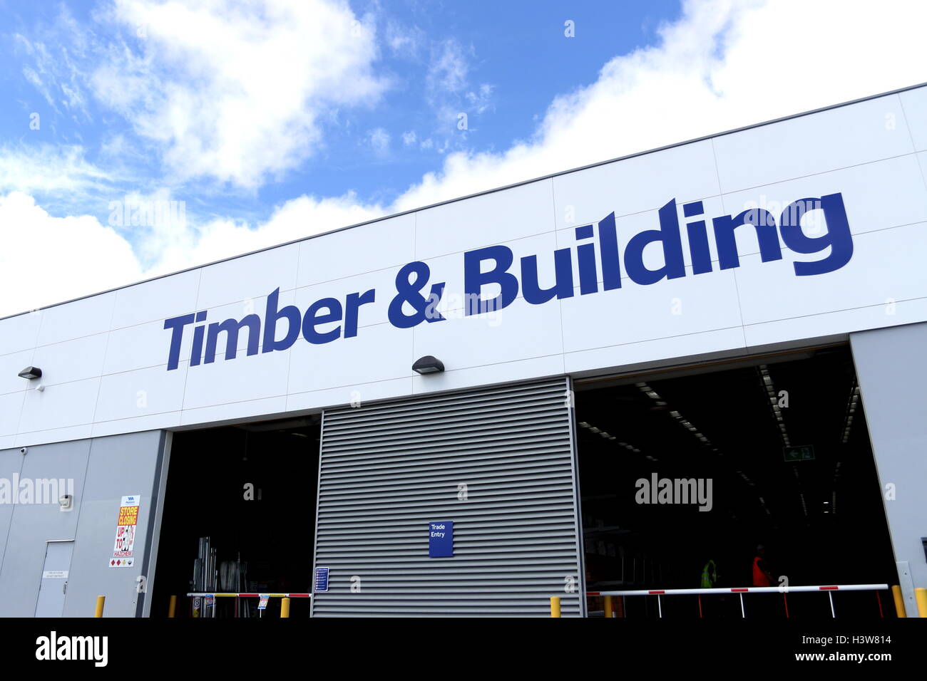 Masters Australian hardware store Timber & Building section Stock