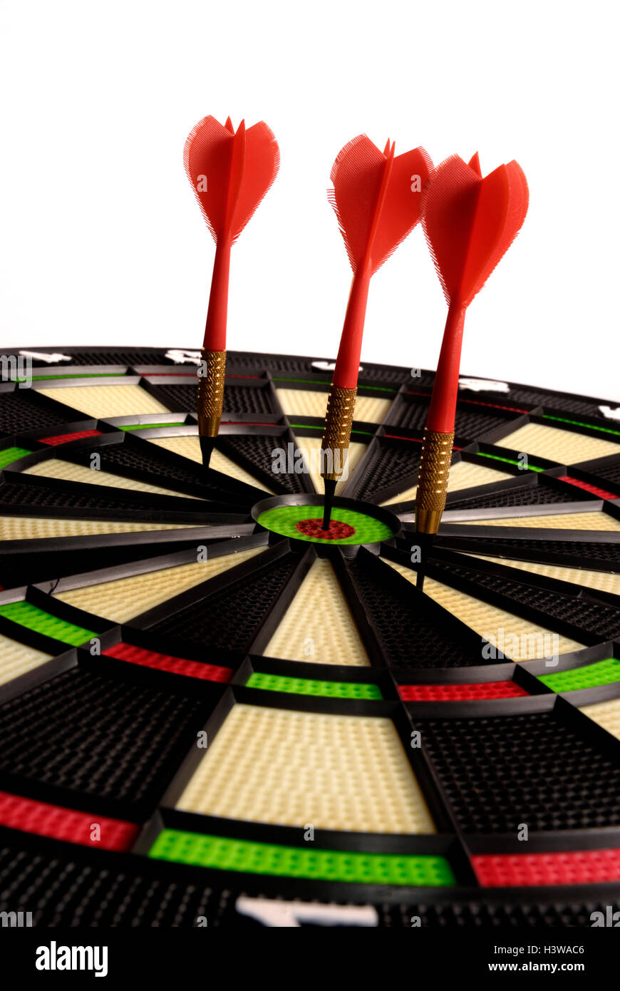 darts on target Stock Photo Alamy