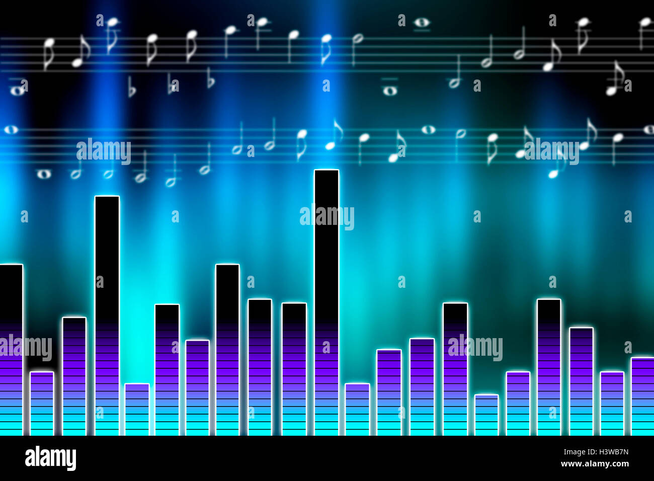 music and sound concept Stock Photo Alamy