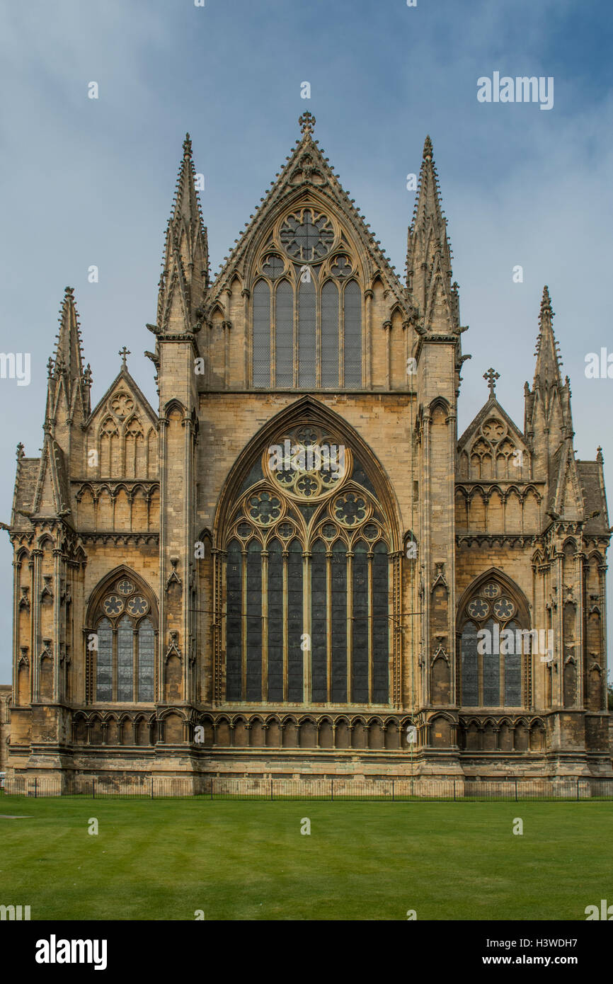 Lincoln Cathedral, Lincoln, Lincolnshire, England Stock Photo