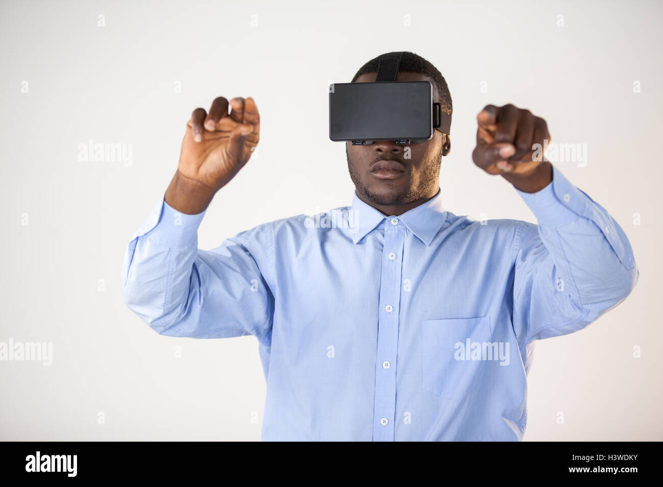Man Virtual Reality Man 3d virtual reality hi-res stock photography and images - Alamy