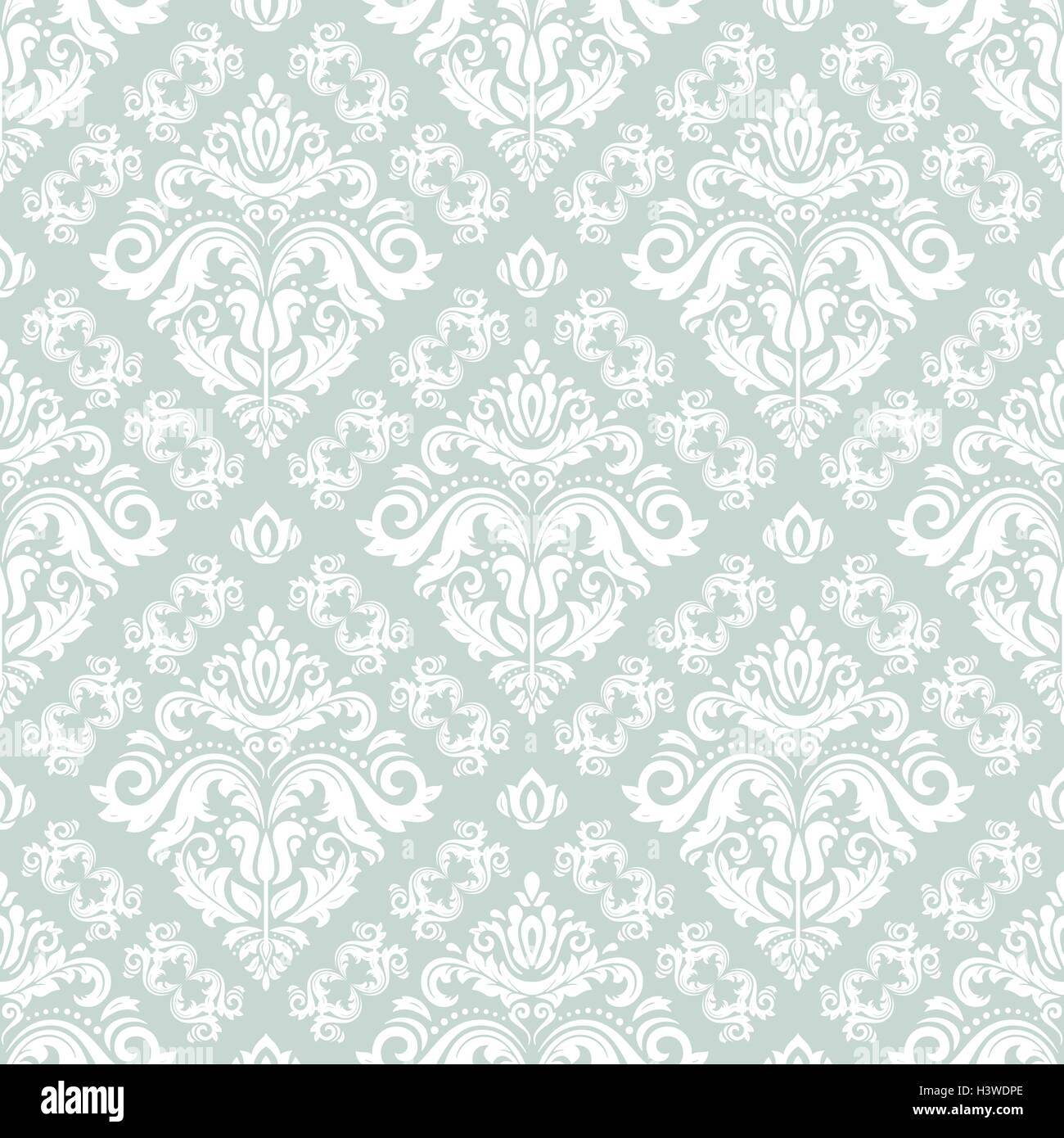 Damask classic light pattern hi-res stock photography and images - Alamy