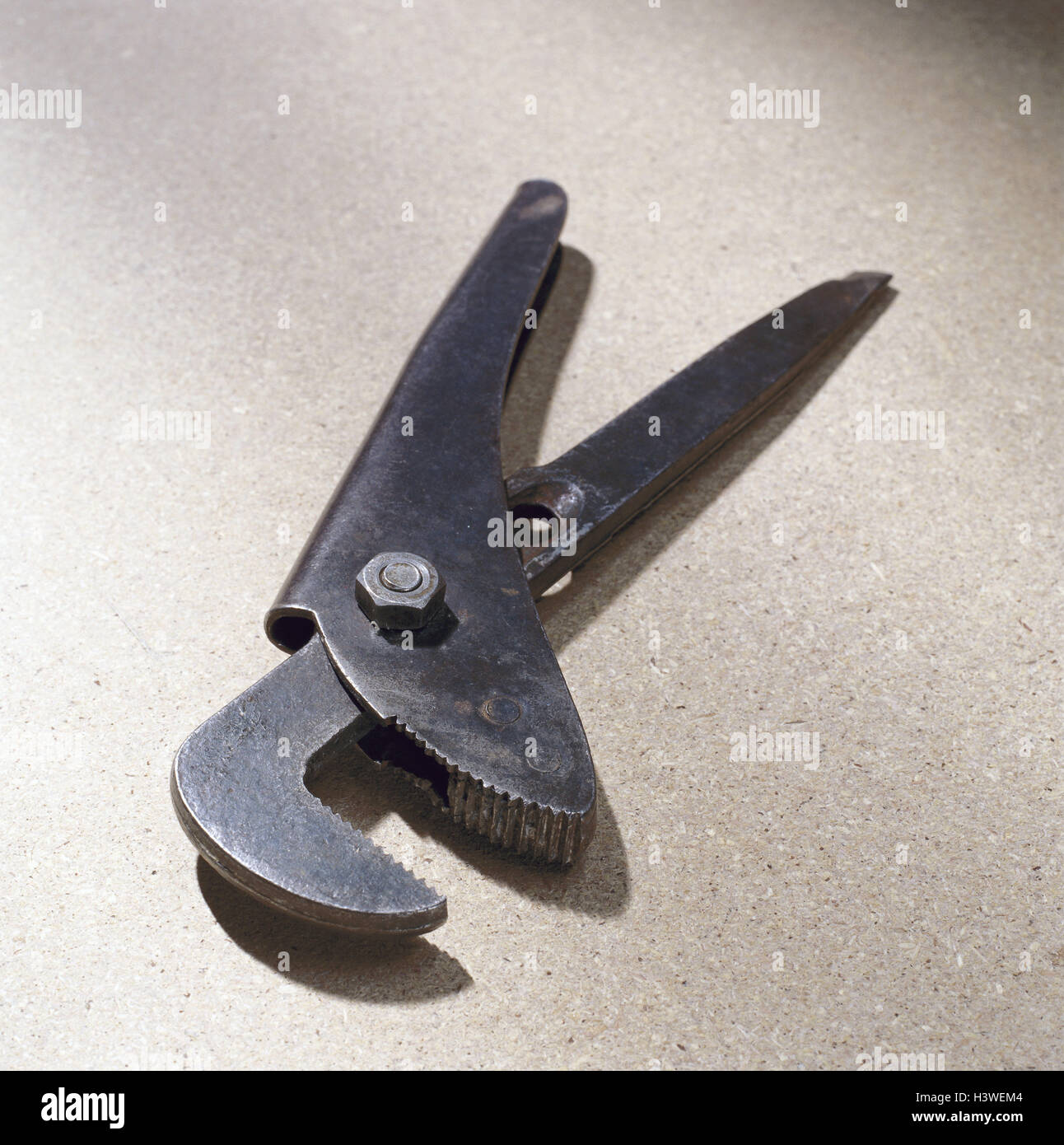 Gaspipe pliers Stock Photo