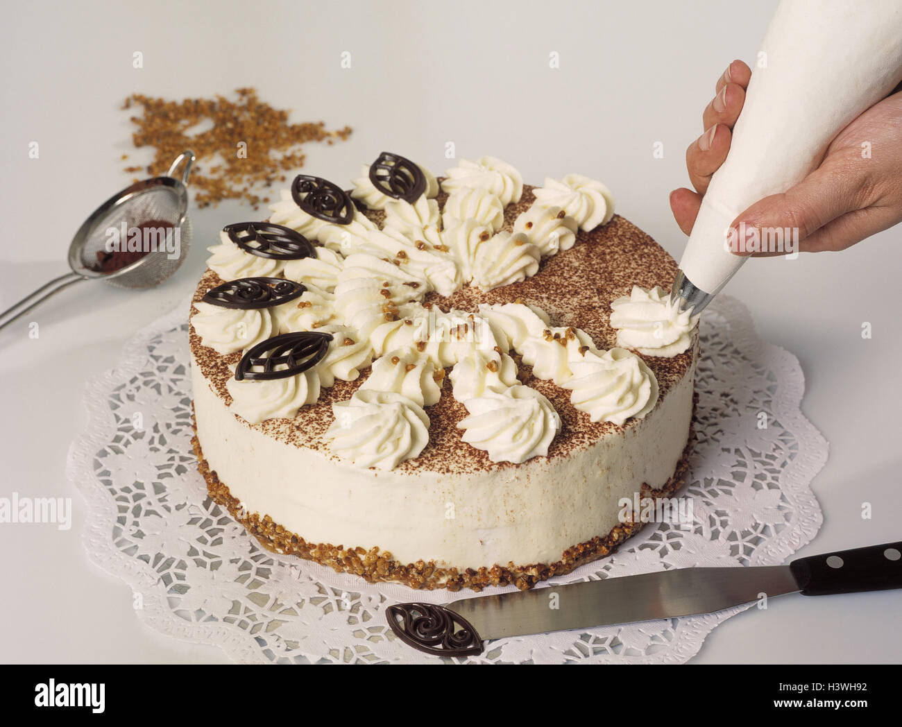 Housewife Hand Detail Hose Bag Cake Grace Note Baking Cream Gateau Butter Cream Cake Decorate Holiday Cake Birthday Cake Sweetness Preparation Calorie Empire Stock Photo Alamy Housewife Hand Detail Hose Bag Cake Grace Note Baking Cream Gateau Butter Cream Cake Decorate Holiday Cake Birthday Cake Sweetness Preparation Calorie Empire Stock Photo Alamy