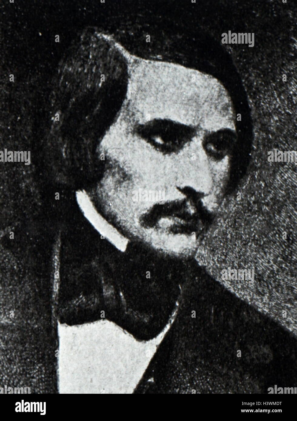 Portrait of Nikolai Gogol (1809-1852) a Russian dramatist, novelist and