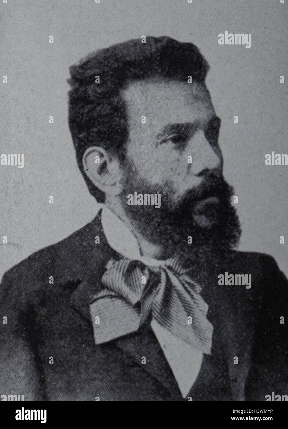 Photograph of Amadeo Vives (1871-1932) a Spanish musical composer. Dated 20th Century Stock Photo