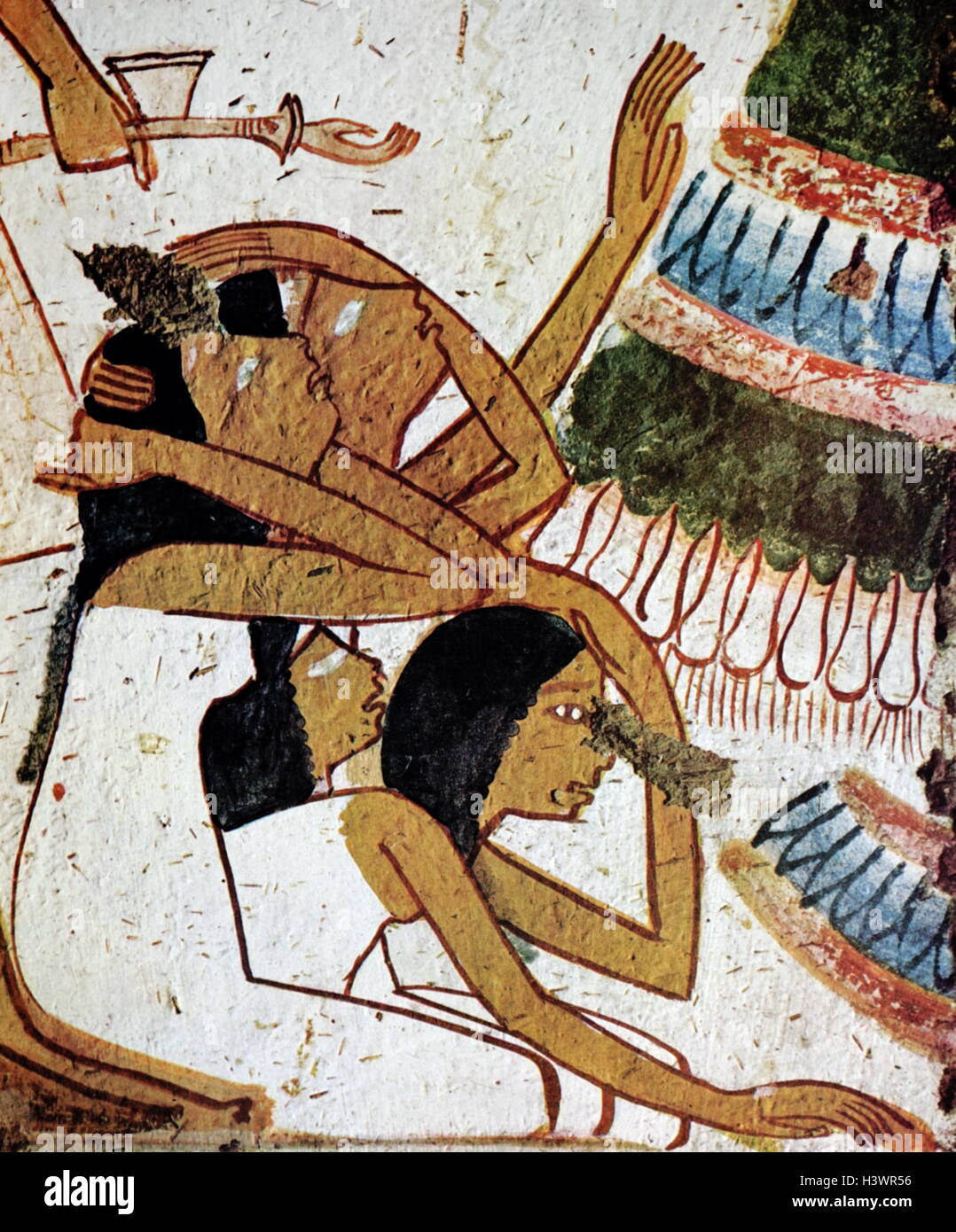 Egyptian tomb wall painting from hires stock photography and images