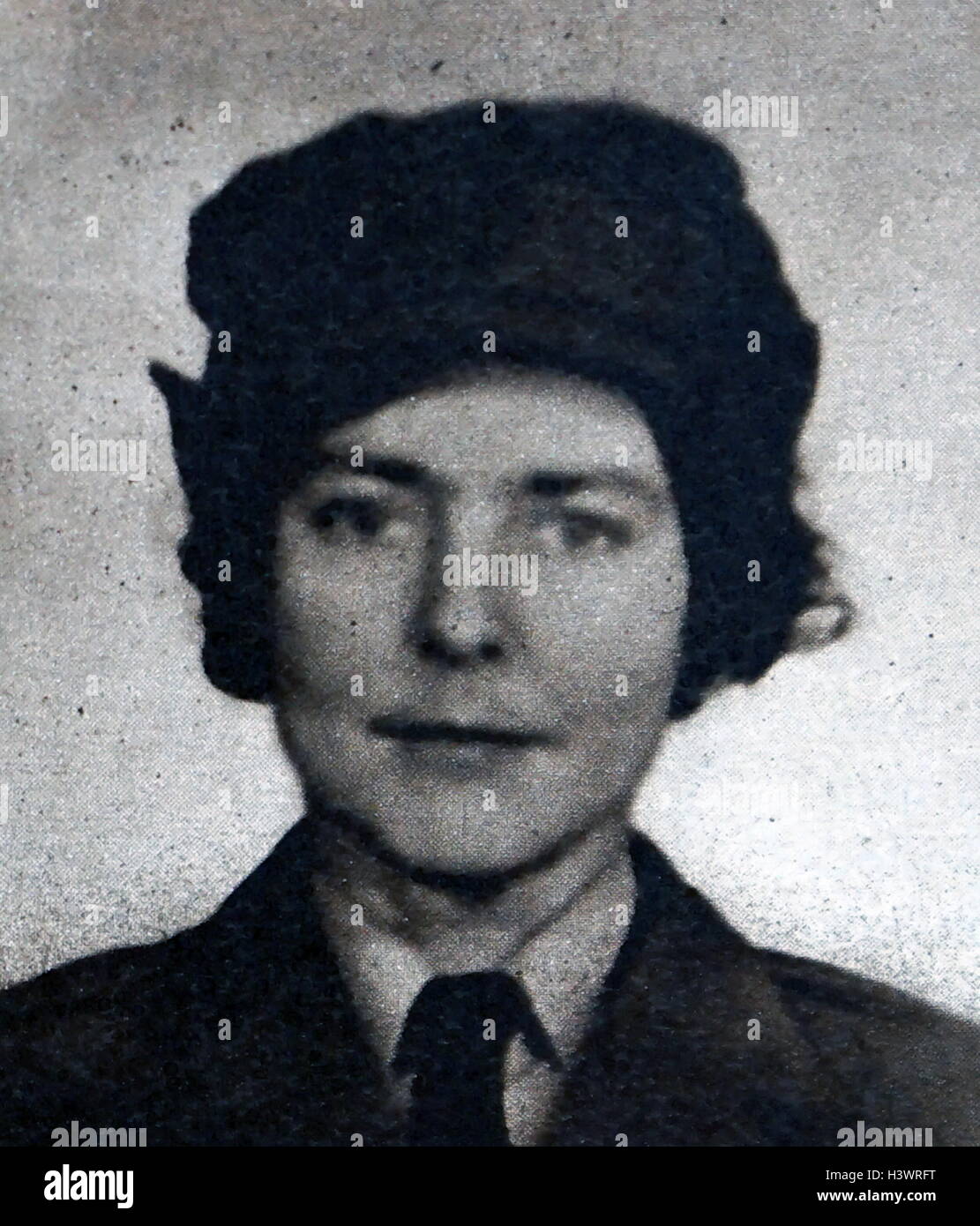 Photograph of Cecily Lefort (1900-1945) a British SOE agent during the ...