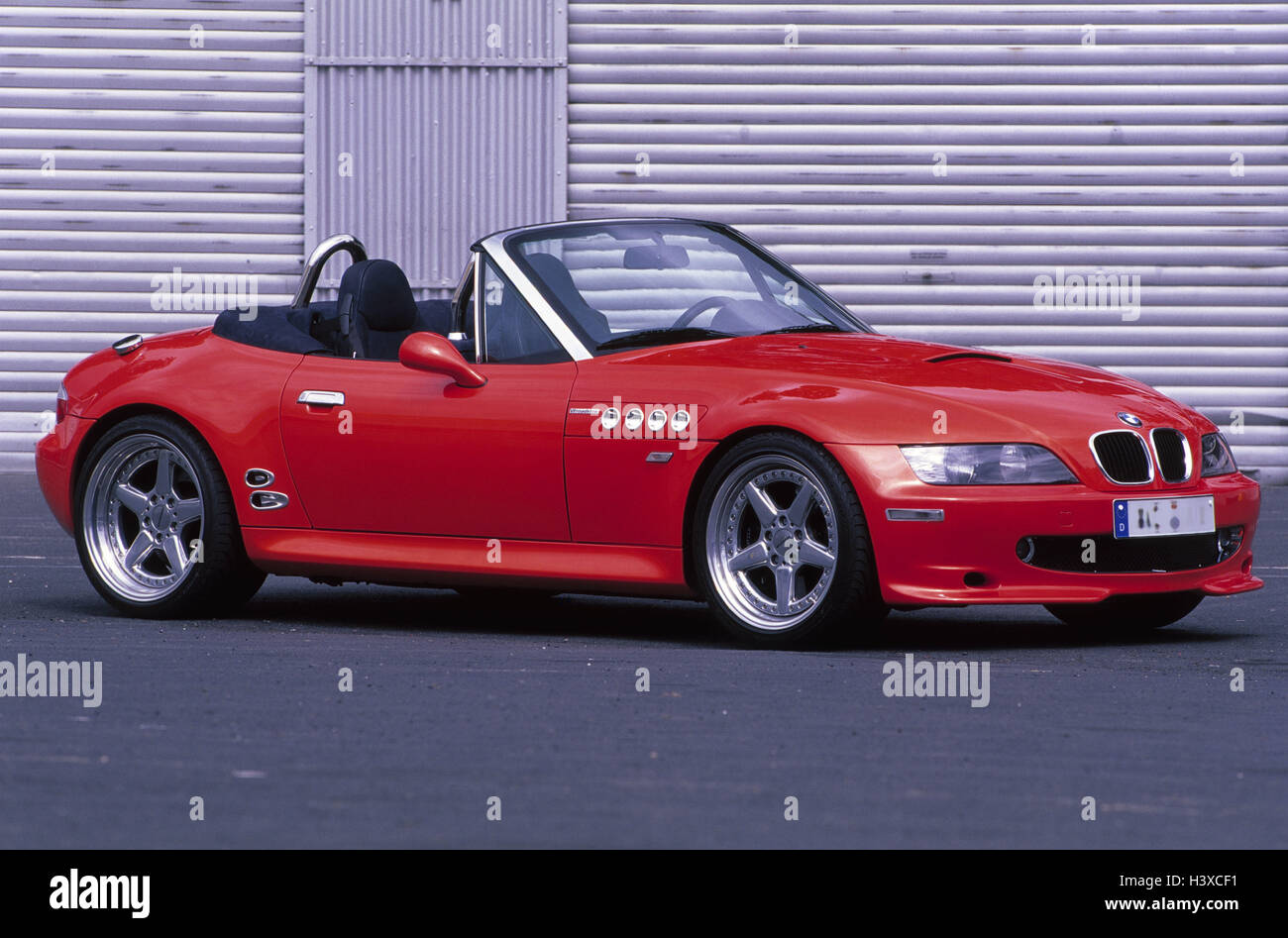 BMW m, roadster, red traffic, car, car, passenger car, means transportation, vehicle, autotype, BMW, convertible, cabriolet, carriage, new carriage, expensive, exclusiv, quickness, HP Stock Photo