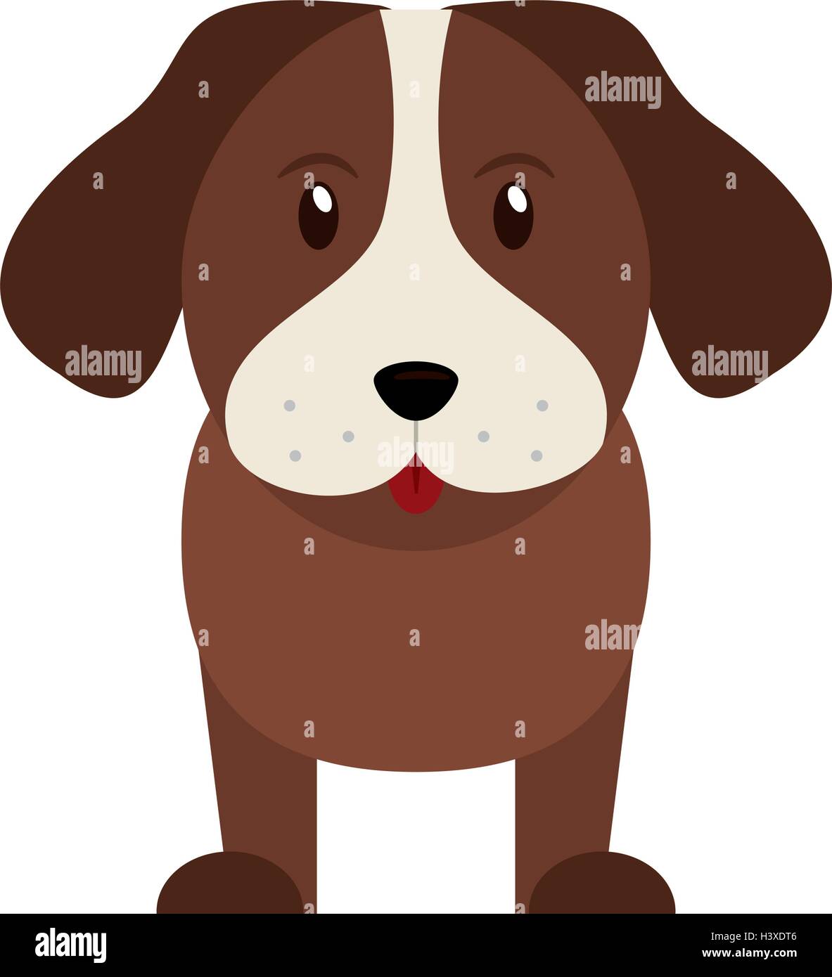 Isolated dog pet design Stock Vector Image & Art - Alamy