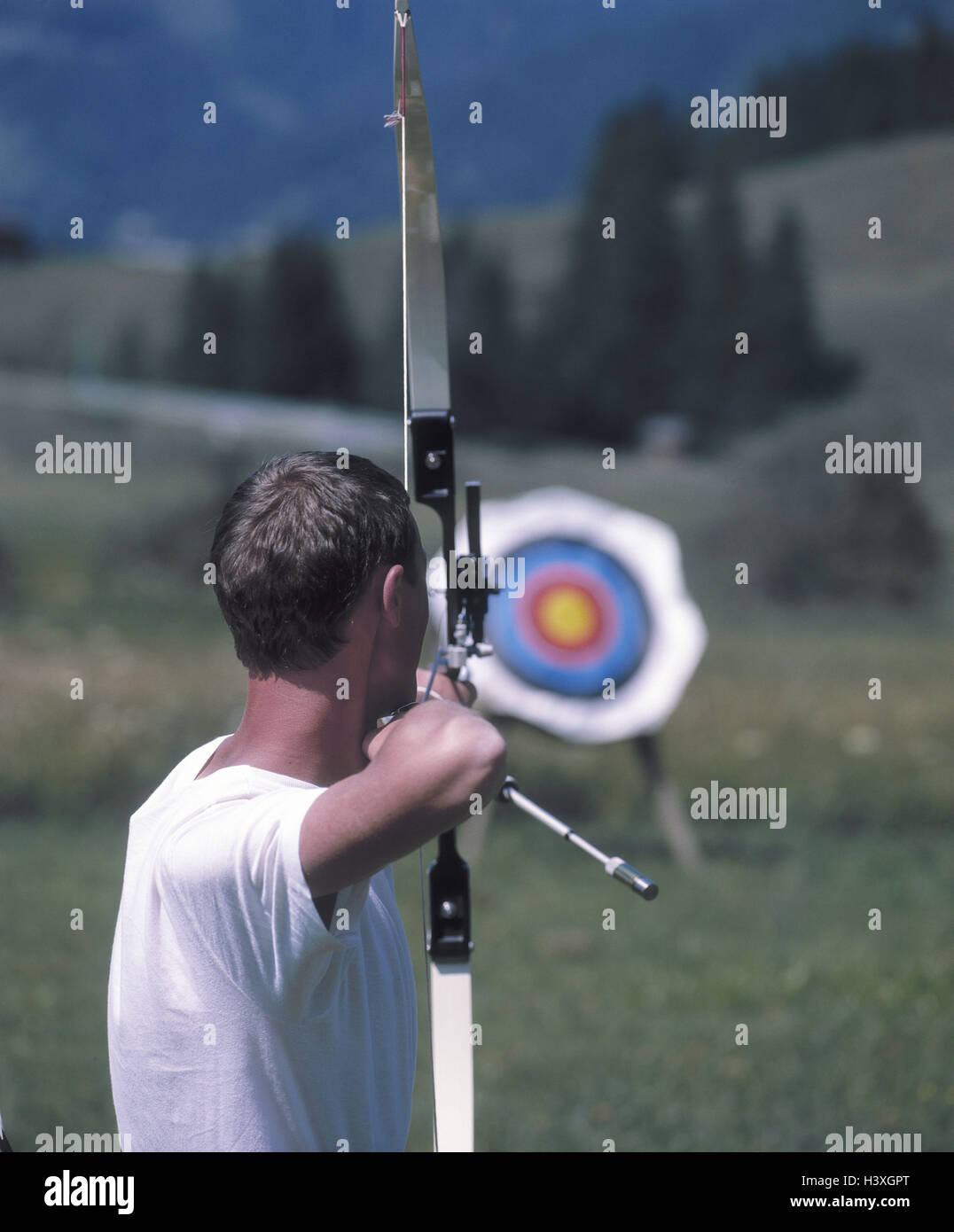 Archery aim target hires stock photography and images Alamy
