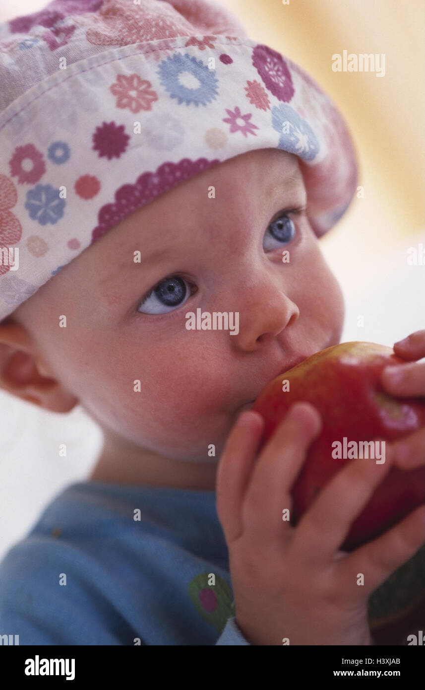 Baby apple hat High Resolution Stock 