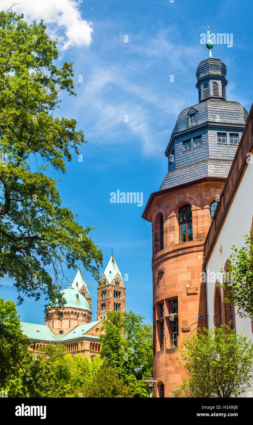 View of the Speyer Cathedral and