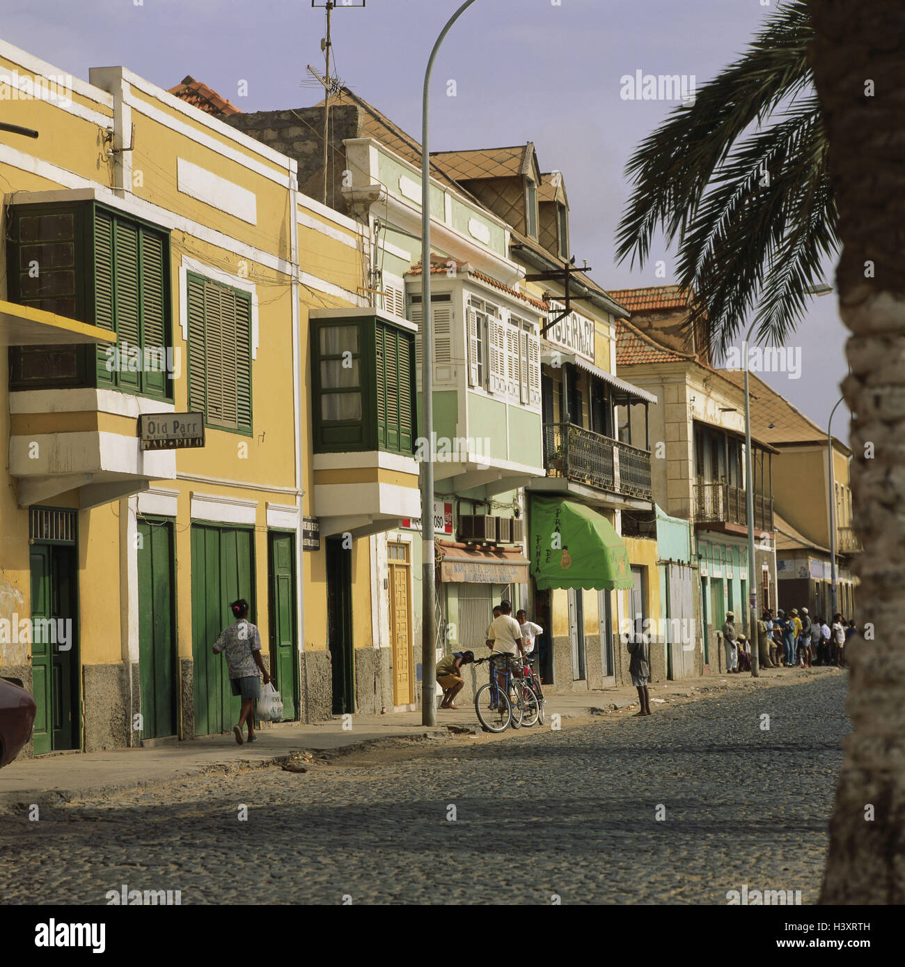 Cape Verde islands, island, Sao Vicente, Mindelo, Avenida Amilcar