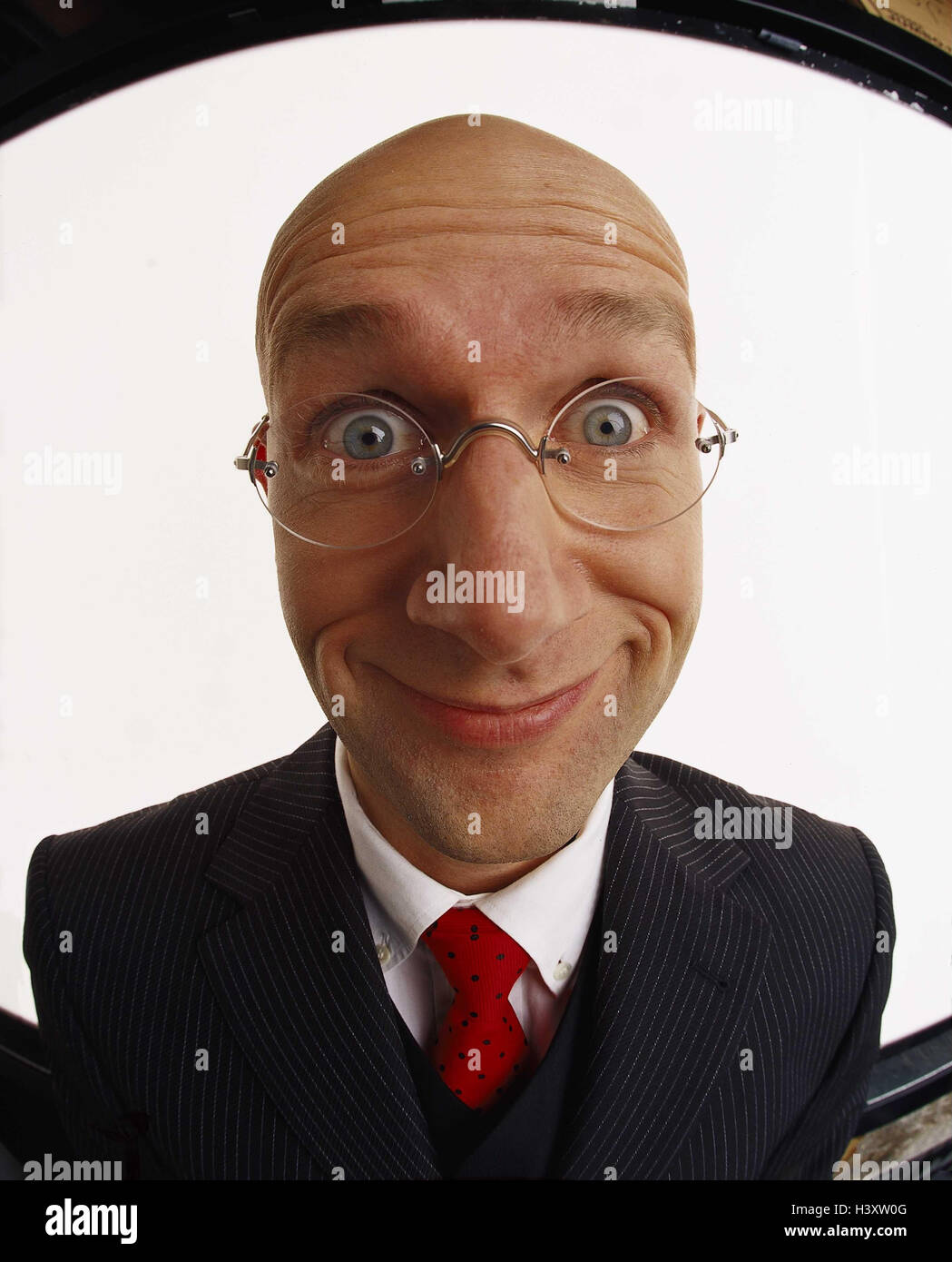 What glasses suit a bald head