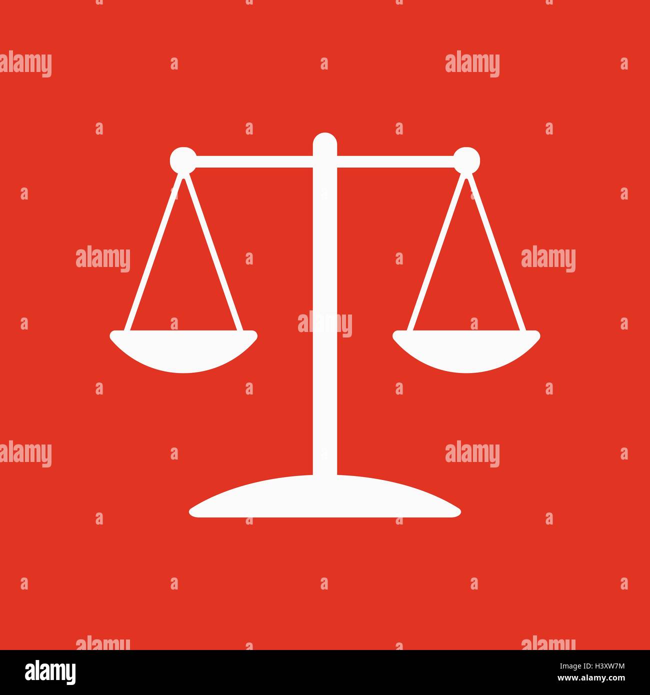 The scales icon Stock Vector Image & Art Alamy