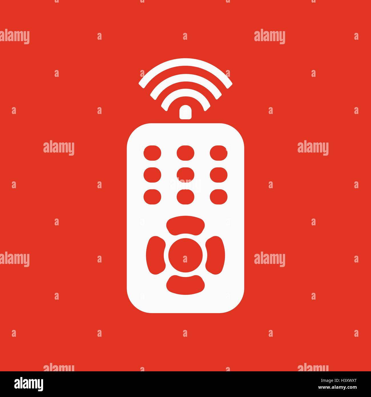 The remote control icon. Remote Control symbol Stock Vector Image & Art ...