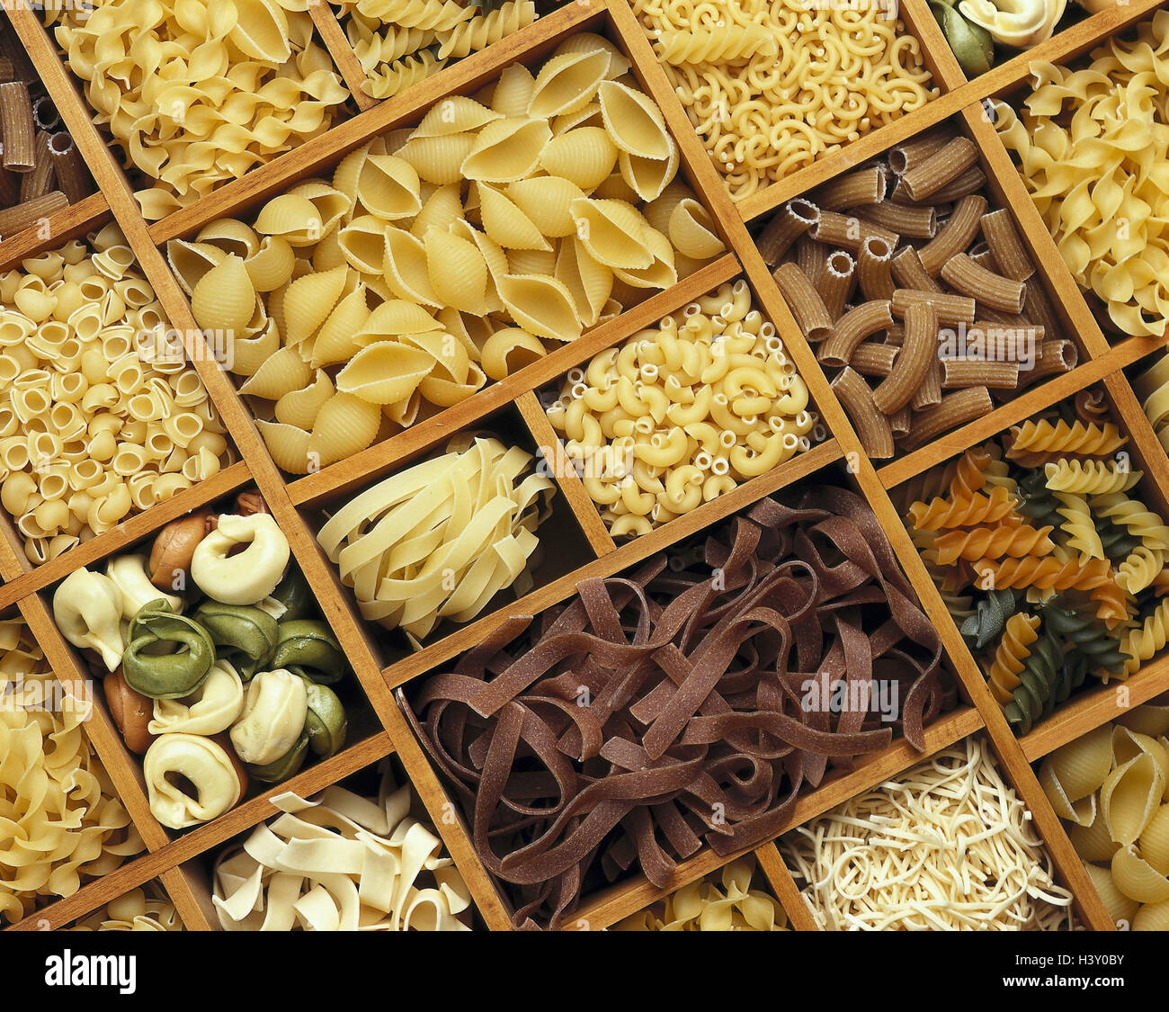 Noodle sorts, differently, Still life, case, noodles, sorts, various