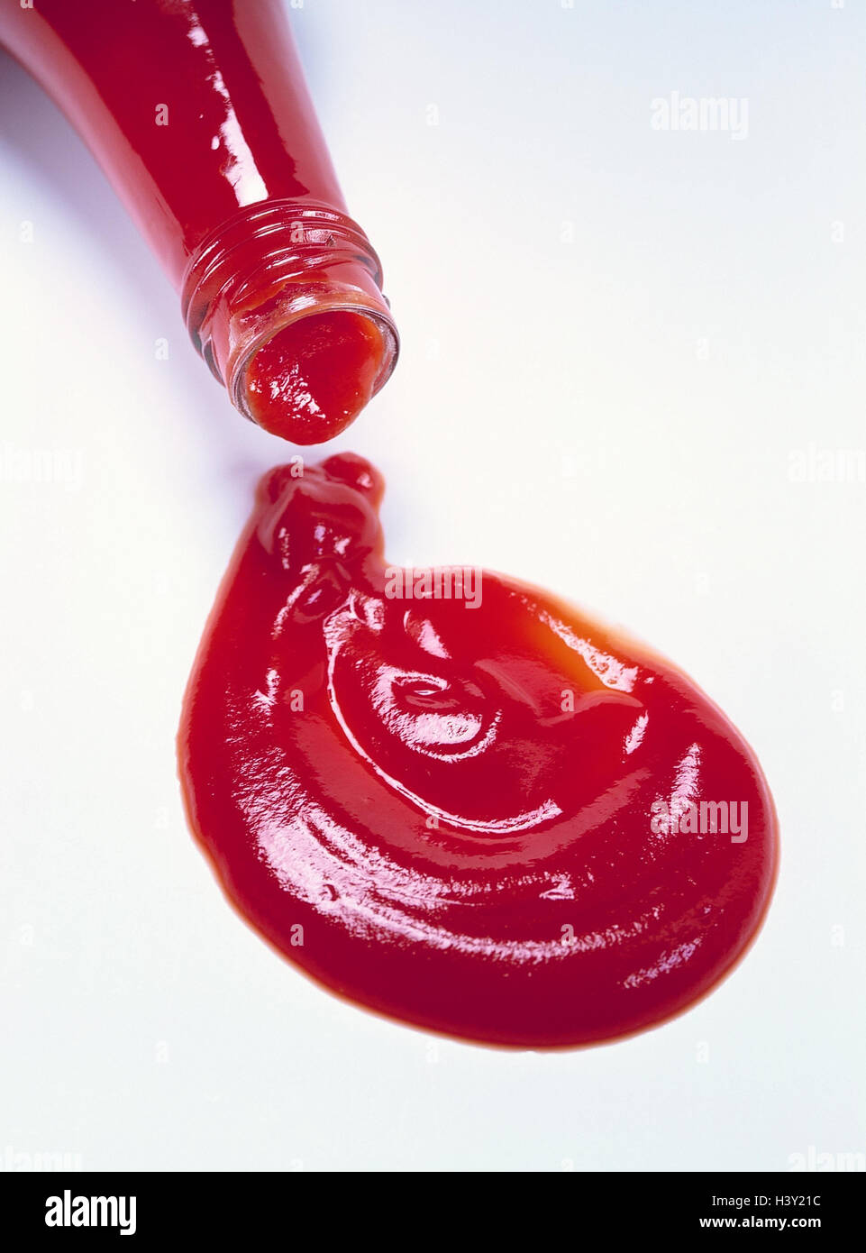 Ketchup, ketchup Bottle, detail, Still life, studio, cut out, Bottle