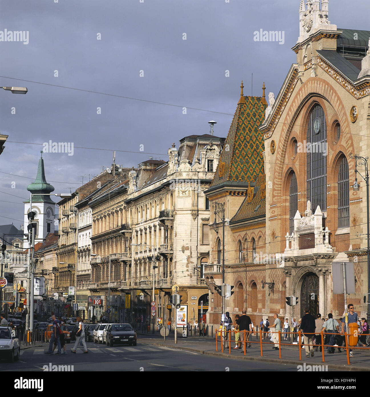 Hungary, Budapest, centre, street scene, Europe, capital, street