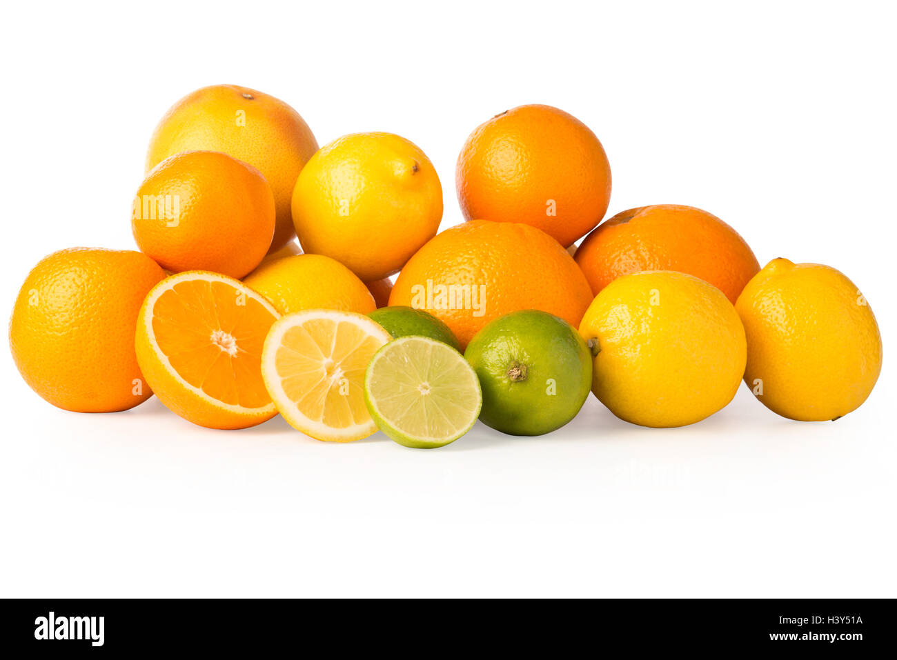 Fruits lime lemons fresh slices hi-res stock photography and images - Alamy
